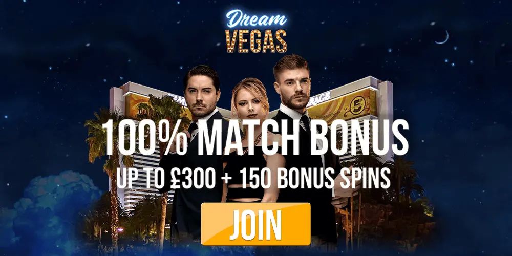Dream Vegas - Match Bonus