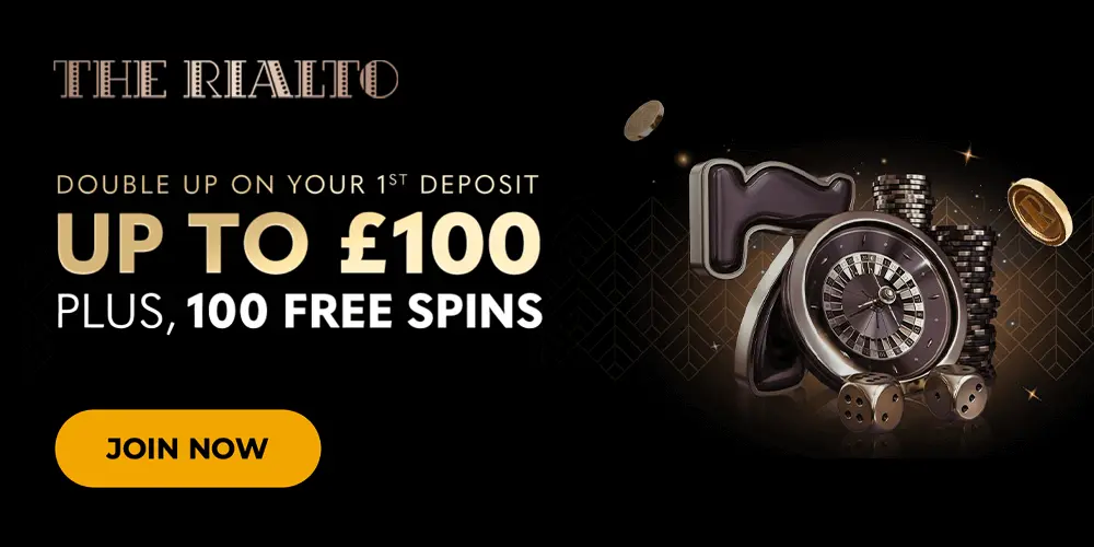 Rialto Casino - Welcome Offer